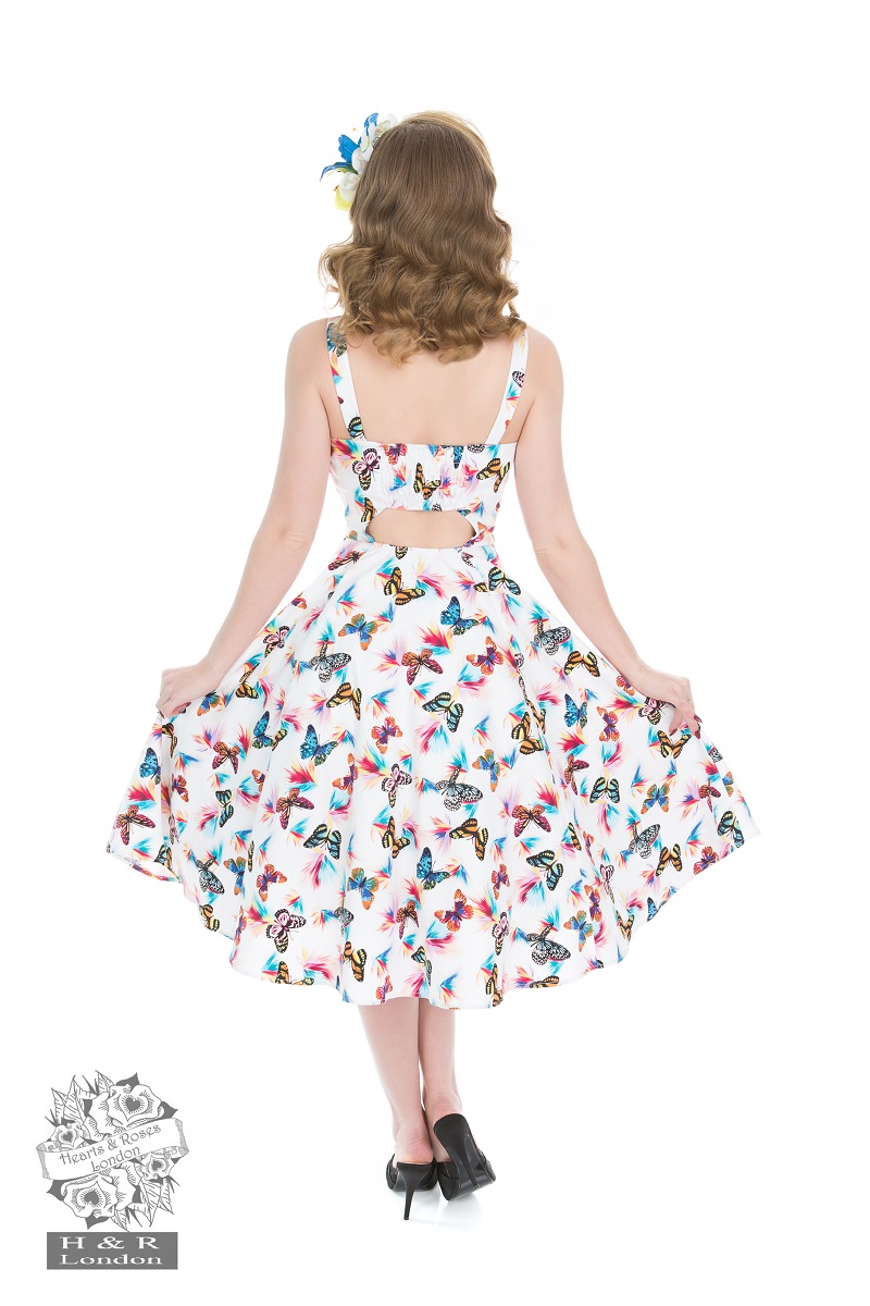 Rainbow Butterfly Sundress